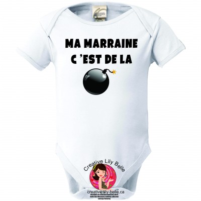 BABY BODYSUIT MARRAINE 3129
